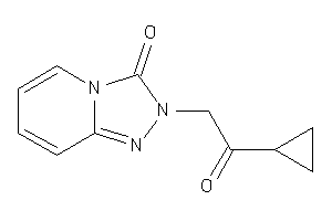2-(2-cyclopropyl-2-keto-ethyl)-[1,2,4]triazolo[4,3-a]pyridin-3-one