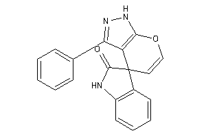 3-phenylspiro[1H-pyrano[2,3-c]pyrazole-4,3'-indoline]-2'-one