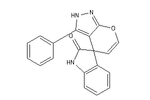 3-phenylspiro[2H-pyrano[2,3-c]pyrazole-4,3'-indoline]-2'-one