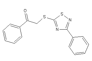Image of 1-phenyl-2-[(3-phenyl-1,2,4-thiadiazol-5-yl)thio]ethanone