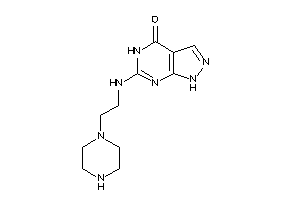 6-(2-piperazinoethylamino)-1,5-dihydropyrazolo[3,4-d]pyrimidin-4-one