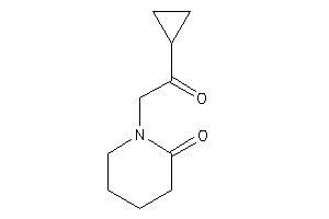 1-(2-cyclopropyl-2-keto-ethyl)-2-piperidone