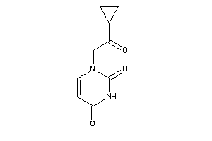 Image of 1-(2-cyclopropyl-2-keto-ethyl)pyrimidine-2,4-quinone
