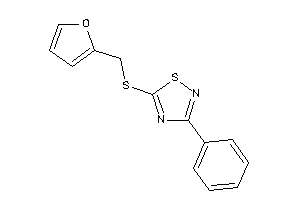 Image of 5-(2-furfurylthio)-3-phenyl-1,2,4-thiadiazole