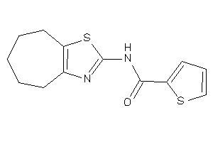 Image of N-(5,6,7,8-tetrahydro-4H-cyclohepta[d]thiazol-2-yl)thiophene-2-carboxamide