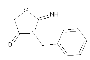3-benzyl-2-imino-thiazolidin-4-one