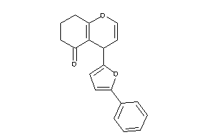 Image of 4-(5-phenyl-2-furyl)-4,6,7,8-tetrahydrochromen-5-one