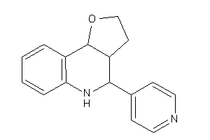 4-(4-pyridyl)-2,3,3a,4,5,9b-hexahydrofuro[3,2-c]quinoline