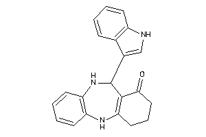 6-(1H-indol-3-yl)-5,6,8,9,10,11-hexahydrobenzo[c][1,5]benzodiazepin-7-one