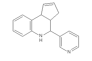 Image of 4-(3-pyridyl)-3a,4,5,9b-tetrahydro-3H-cyclopenta[c]quinoline