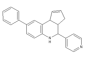 8-phenyl-4-(4-pyridyl)-3a,4,5,9b-tetrahydro-3H-cyclopenta[c]quinoline