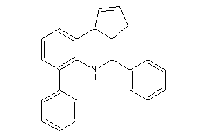 Image of 4,6-diphenyl-3a,4,5,9b-tetrahydro-3H-cyclopenta[c]quinoline