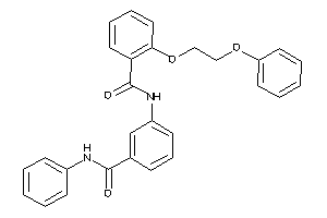 3-[[2-(2-phenoxyethoxy)benzoyl]amino]-N-phenyl-benzamide