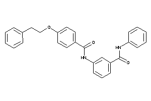 3-[(4-phenethyloxybenzoyl)amino]-N-phenyl-benzamide