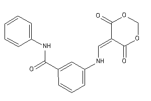 Image of 3-[(4,6-diketo-1,3-dioxan-5-ylidene)methylamino]-N-phenyl-benzamide