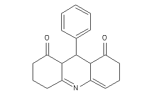 9-phenyl-2,3,4,6,7,8a,9,9a-octahydroacridine-1,8-quinone