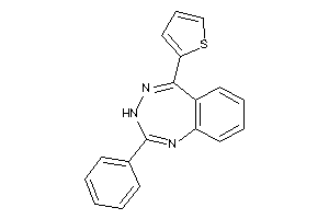 2-phenyl-5-(2-thienyl)-3H-1,3,4-benzotriazepine