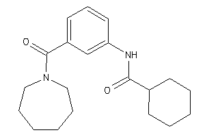 N-[3-(azepane-1-carbonyl)phenyl]cyclohexanecarboxamide