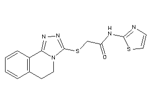 Image of 2-(5,6-dihydro-[1,2,4]triazolo[3,4-a]isoquinolin-3-ylthio)-N-thiazol-2-yl-acetamide