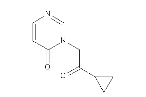 Image of 3-(2-cyclopropyl-2-keto-ethyl)pyrimidin-4-one
