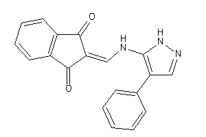 2-[[(4-phenyl-1H-pyrazol-5-yl)amino]methylene]indane-1,3-quinone
