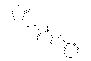 Image of 3-(2-ketotetrahydrofuran-3-yl)-N-(phenylthiocarbamoyl)propionamide
