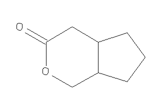 4,4a,5,6,7,7a-hexahydro-1H-cyclopenta[c]pyran-3-one