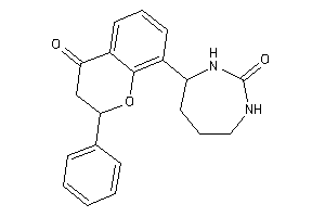 Image of 4-(4-keto-2-phenyl-chroman-8-yl)-1,3-diazepan-2-one