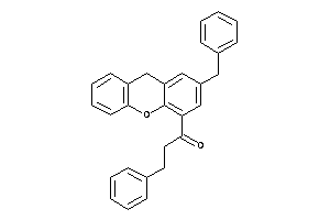 Image of 1-(2-benzyl-9H-xanthen-4-yl)-3-phenyl-propan-1-one