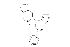 4-benzoyl-5-(2-furyl)-1-(tetrahydrofurfuryl)-3-pyrrolin-2-one