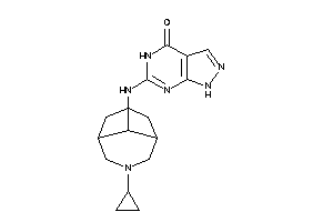 6-[(7-cyclopropyl-7-azabicyclo[3.3.1]nonan-9-yl)amino]-1,5-dihydropyrazolo[3,4-d]pyrimidin-4-one
