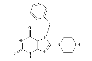 Image of 7-benzyl-8-piperazino-xanthine