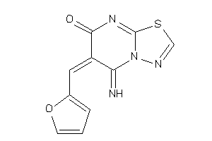 6-(2-furfurylidene)-5-imino-[1,3,4]thiadiazolo[3,2-a]pyrimidin-7-one