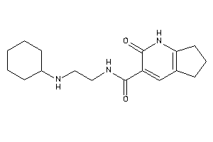 N-[2-(cyclohexylamino)ethyl]-2-keto-1,5,6,7-tetrahydro-1-pyrindine-3-carboxamide