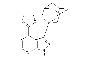 3-(1-adamantyl)-4-(2-furyl)-1,4-dihydropyrano[2,3-c]pyrazole