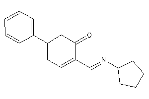 Image of 2-(cyclopentyliminomethyl)-5-phenyl-cyclohex-2-en-1-one