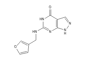 Image of 6-(3-furfurylamino)-1,5-dihydropyrazolo[3,4-d]pyrimidin-4-one