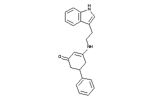3-[2-(1H-indol-3-yl)ethylamino]-5-phenyl-cyclohex-2-en-1-one
