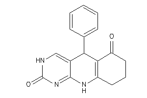 5-phenyl-3,5,7,8,9,10-hexahydropyrimido[4,5-b]quinoline-2,6-quinone