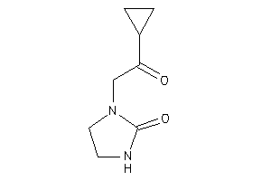 1-(2-cyclopropyl-2-keto-ethyl)-2-imidazolidinone