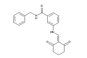 Image of N-benzyl-3-[(2,6-diketocyclohexylidene)methylamino]benzamide
