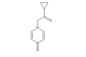 1-(2-cyclopropyl-2-keto-ethyl)-4-pyridone