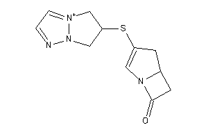 3-(6,7-dihydro-5H-pyrazolo[1,2-a]triazol-4-ium-6-ylthio)-1-azabicyclo[3.2.0]hept-2-en-7-one