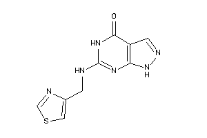Image of 6-(thiazol-4-ylmethylamino)-1,5-dihydropyrazolo[3,4-d]pyrimidin-4-one