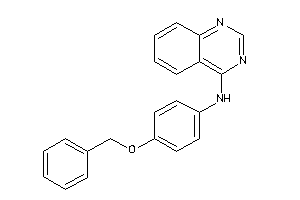 Image of (4-benzoxyphenyl)-quinazolin-4-yl-amine