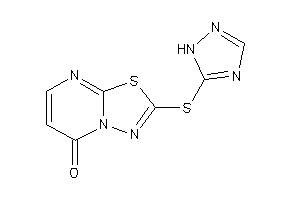 Image of 2-(1H-1,2,4-triazol-5-ylthio)-[1,3,4]thiadiazolo[3,2-a]pyrimidin-5-one