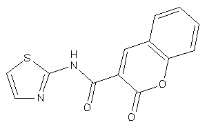 2-keto-N-thiazol-2-yl-chromene-3-carboxamide