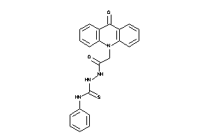 1-[[2-(9-ketoacridin-10-yl)acetyl]amino]-3-phenyl-thiourea