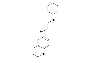 N-[2-(cyclohexylamino)ethyl]-2-(2-ketohexahydropyrimidin-1-yl)acetamide
