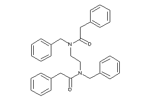N-benzyl-N-[2-[benzyl-(2-phenylacetyl)amino]ethyl]-2-phenyl-acetamide